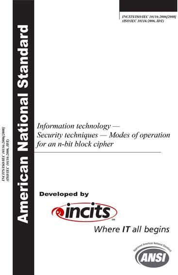 Standards PDF Cover Page